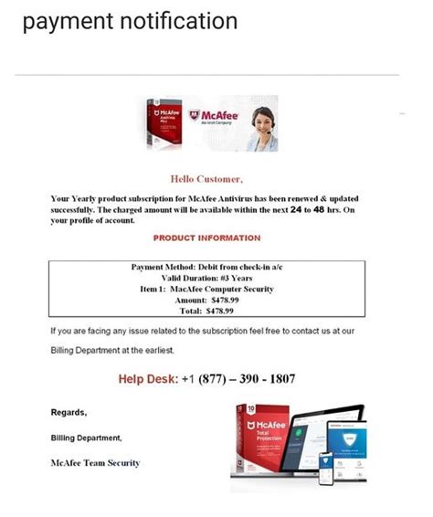 mcafee total protection scam|mcafee scams 2023.